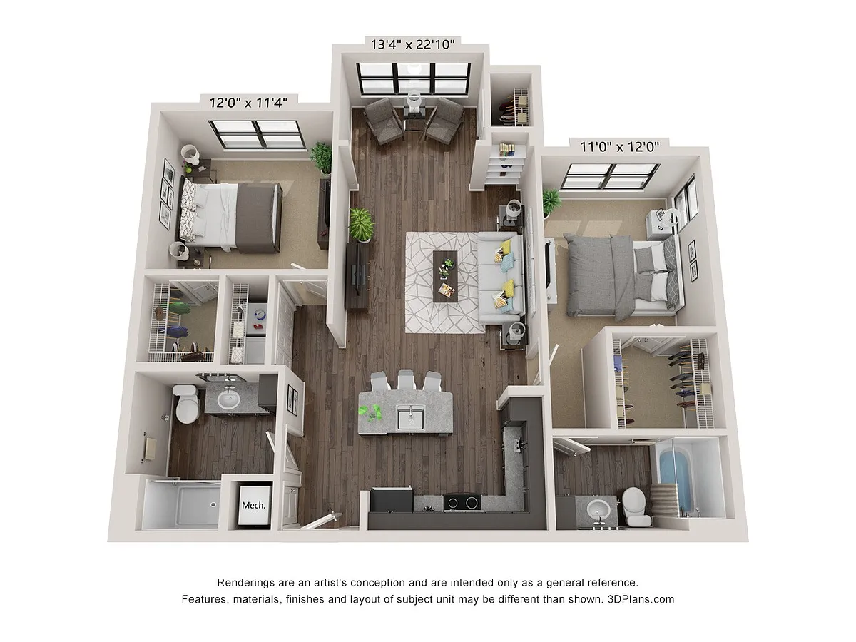Floor plan B1 Flex