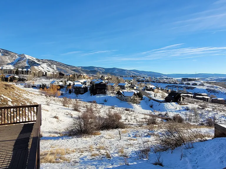 Winter Deck View
