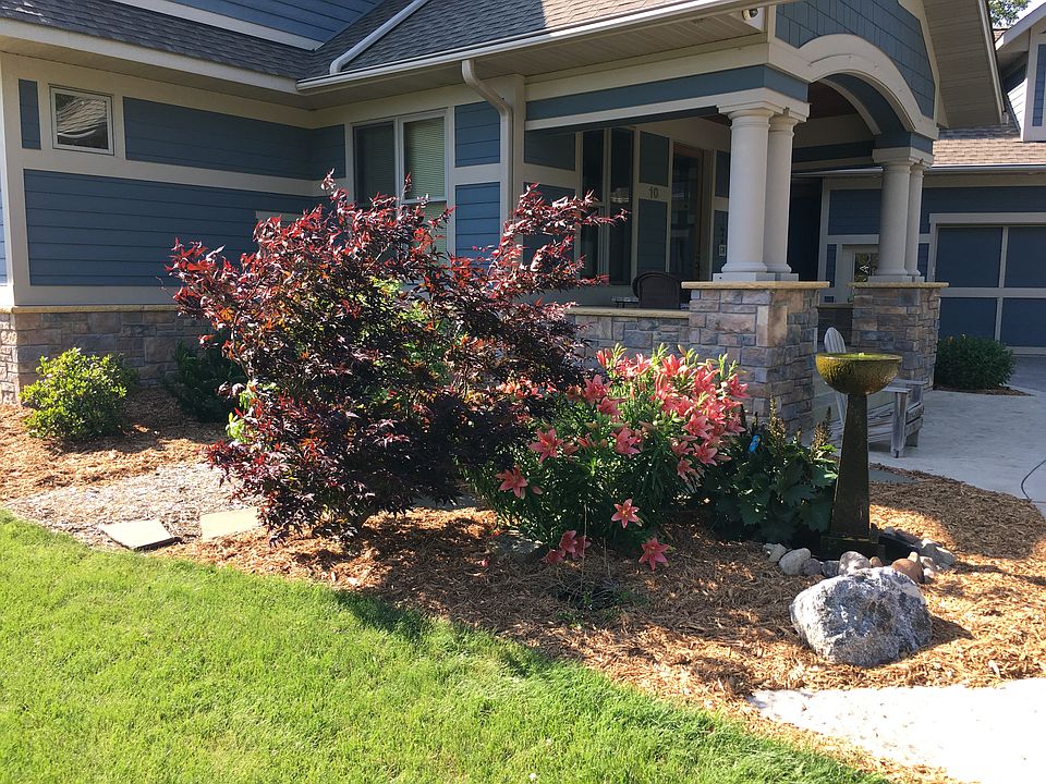 beautifully landscaped