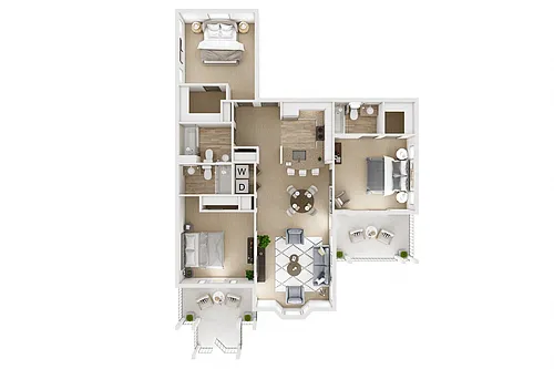 Floor plan Tamora