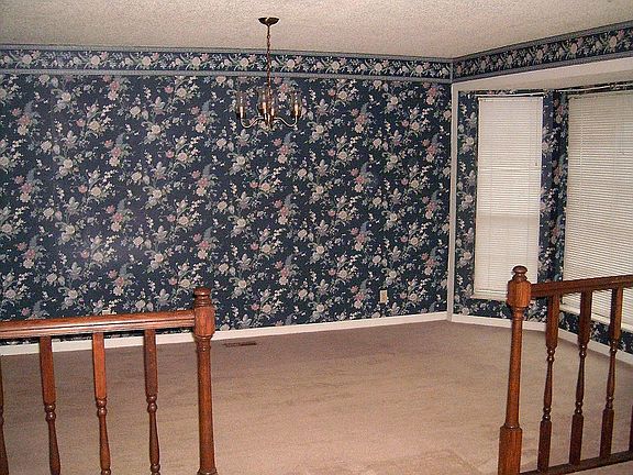 Large Formal Dining Room with Bay Window