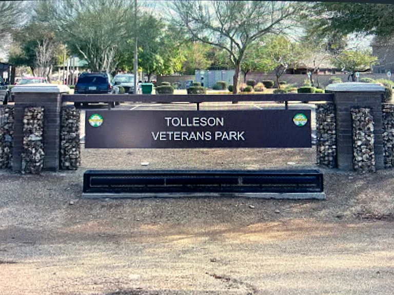 Next door to Tolleson Veteran's park