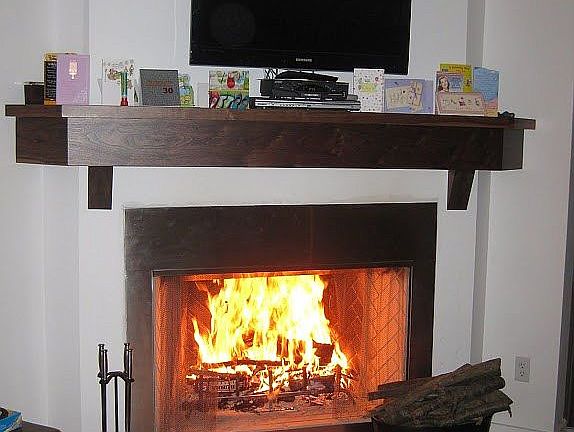 Stainless Steel Fireplace
