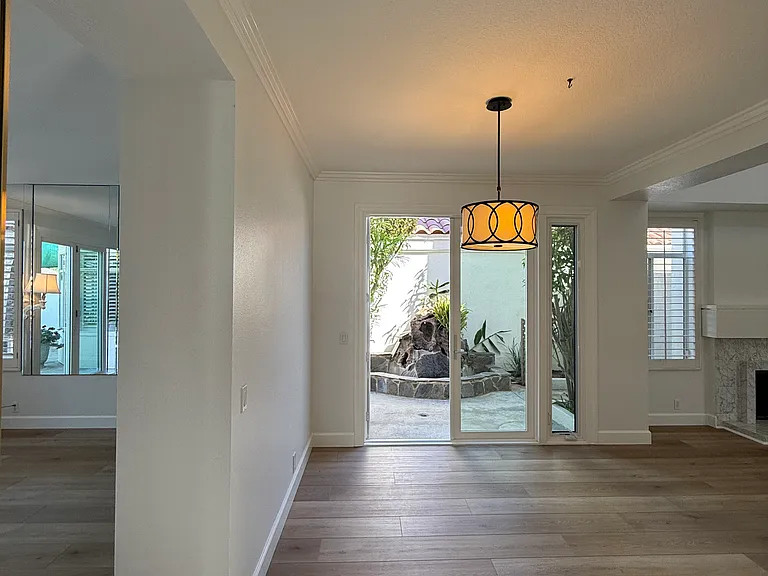 Formal dining area