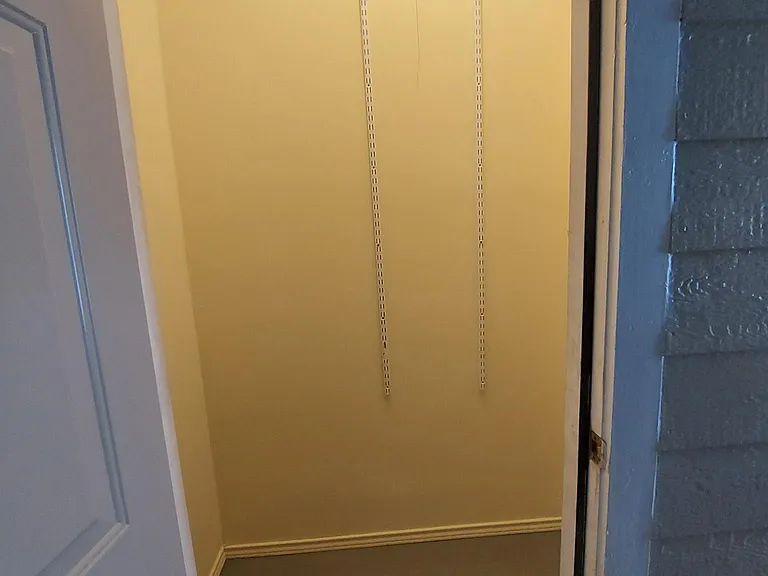 Locked, extra storage space