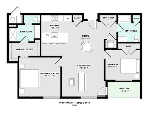 Floor plan 6304