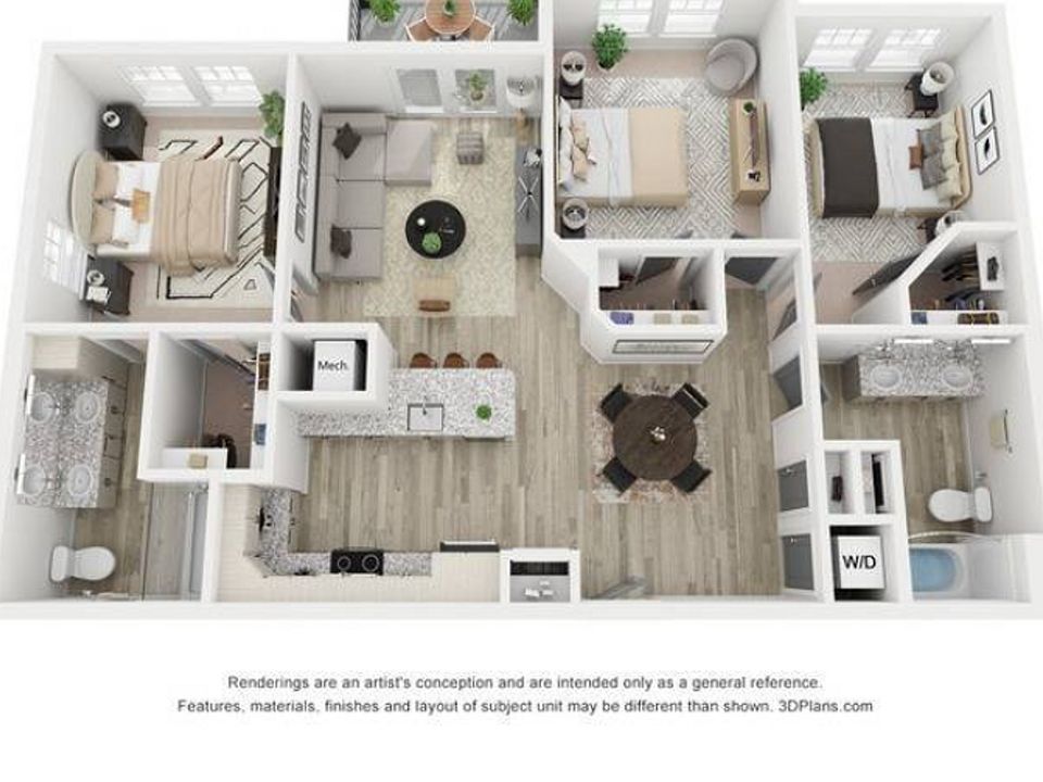 2nd image of 1000 Village Mill Dr #3102