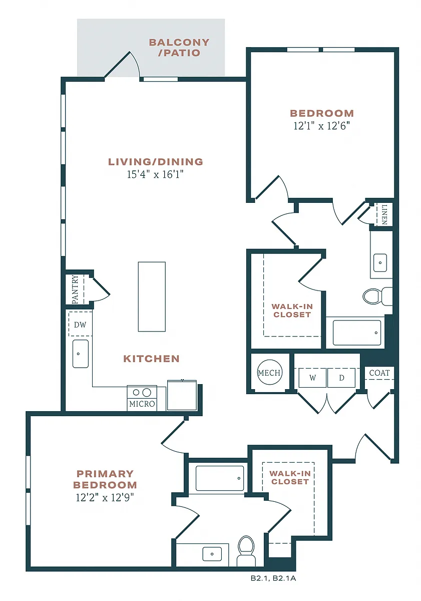 Floor plan B2