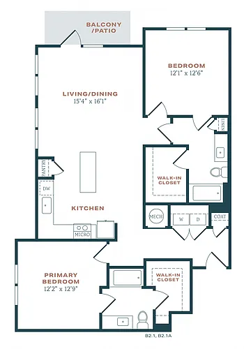 Floor plan B2