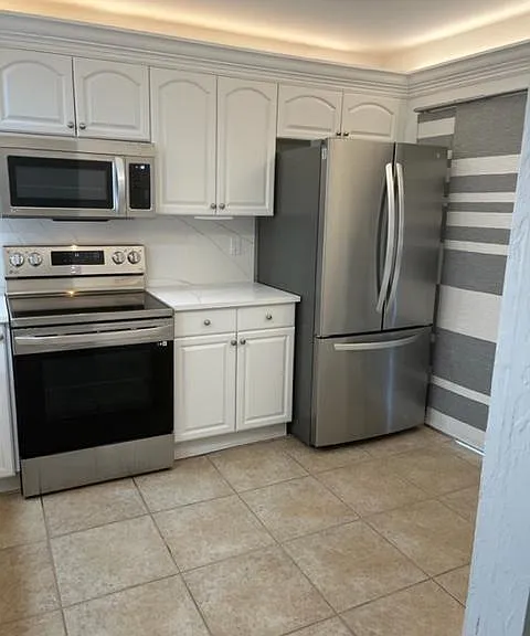 New kitchen with new countertops.