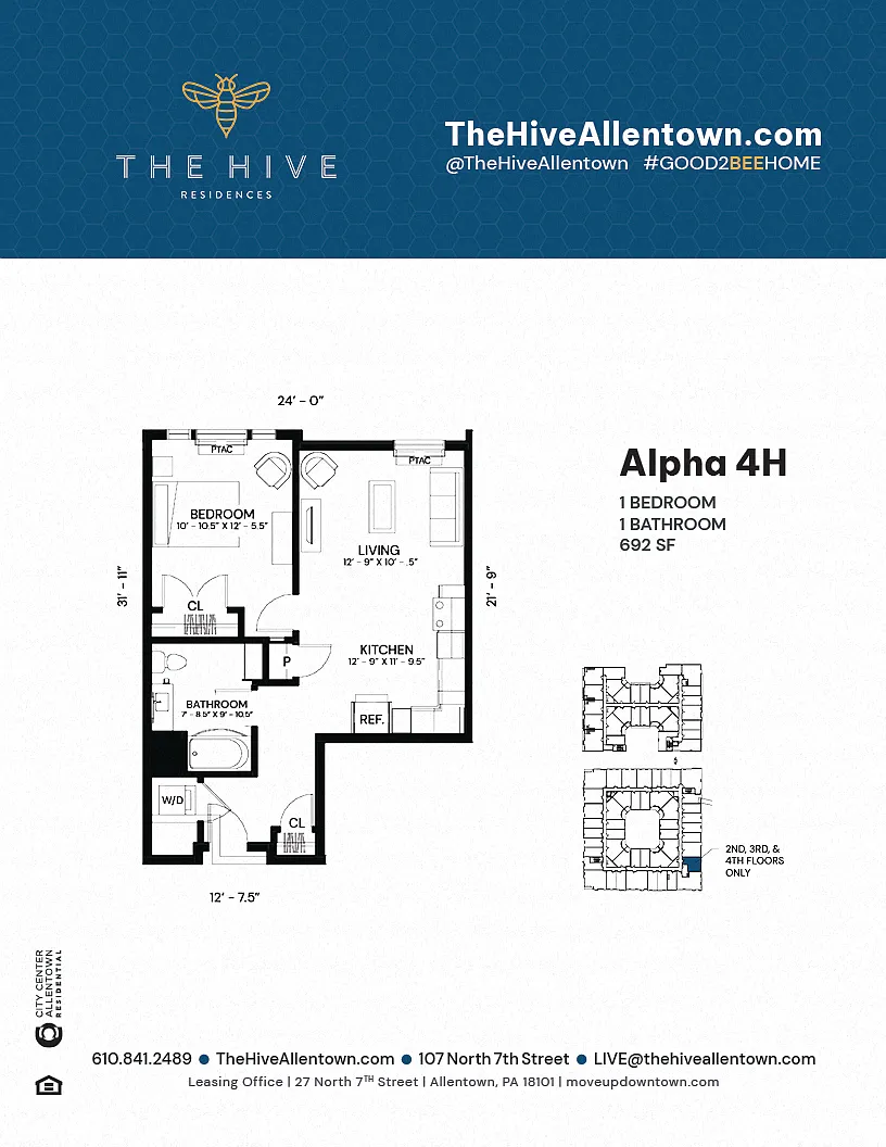 Floor plan Alpha 4H