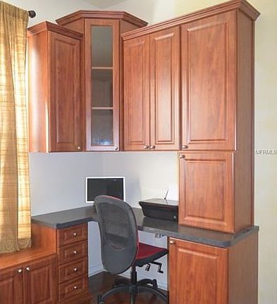 Closer look at Built in Desk in Formal Living Room