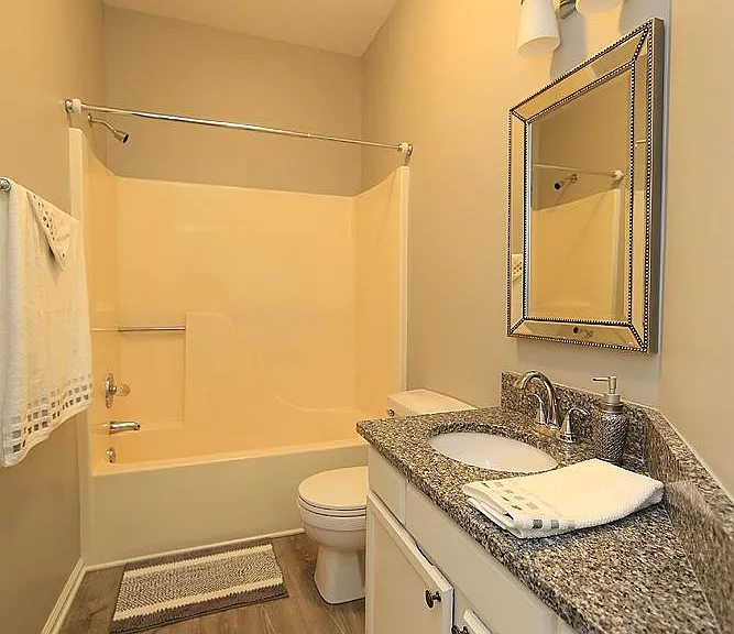 Hall bath