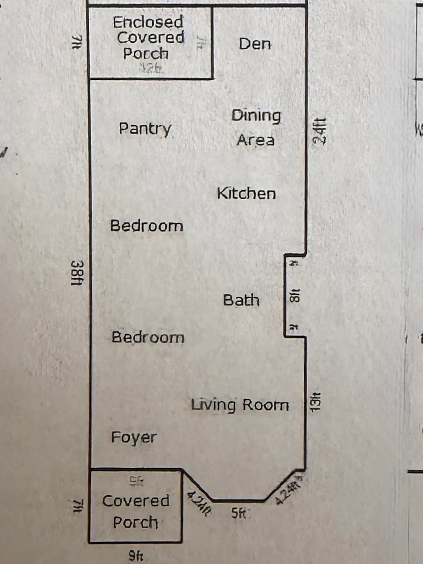 1st floor - Floor Plan - 4610 N Claremont Ave #1