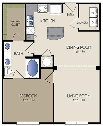 Floor plan Greenbriar