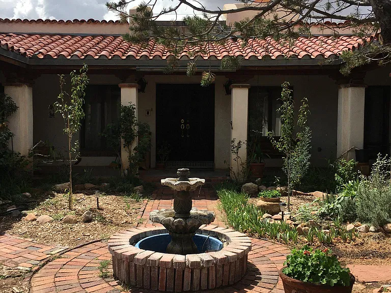 Courtyard entry
