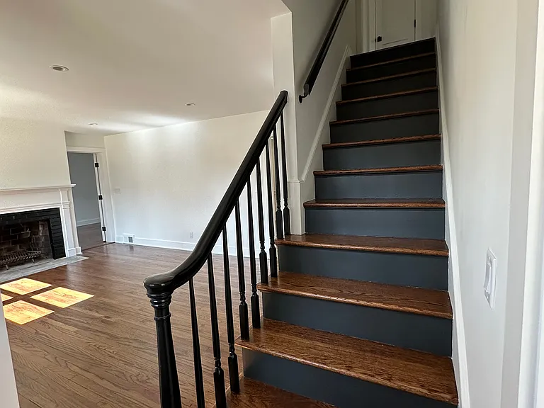 Stairs to second floor.