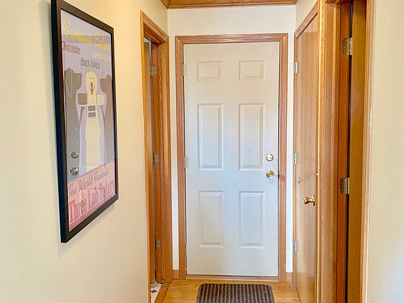Hallway to garage, basement 
