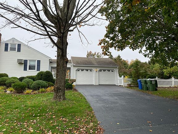 Set back from street