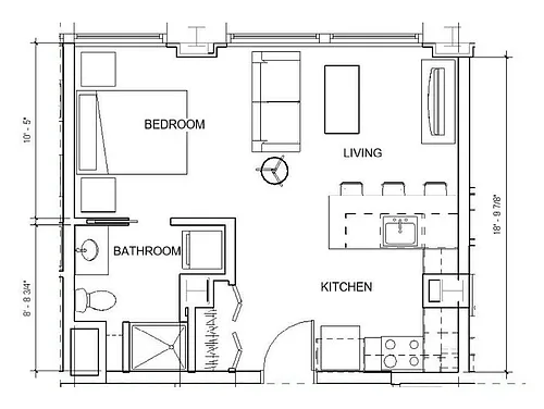 Floor plan The Washington