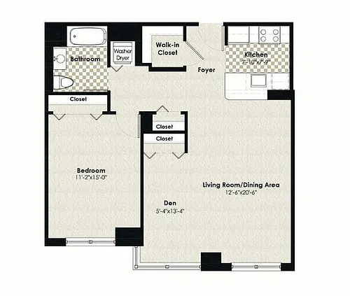 Floor plan HPN AA17D