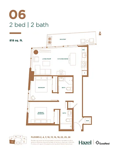 Floor plan 2806