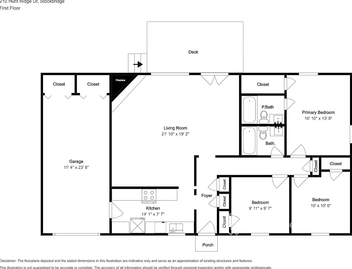 210 Hunt Ridge Dr Stockbridge, GA 30281 — Photo 2