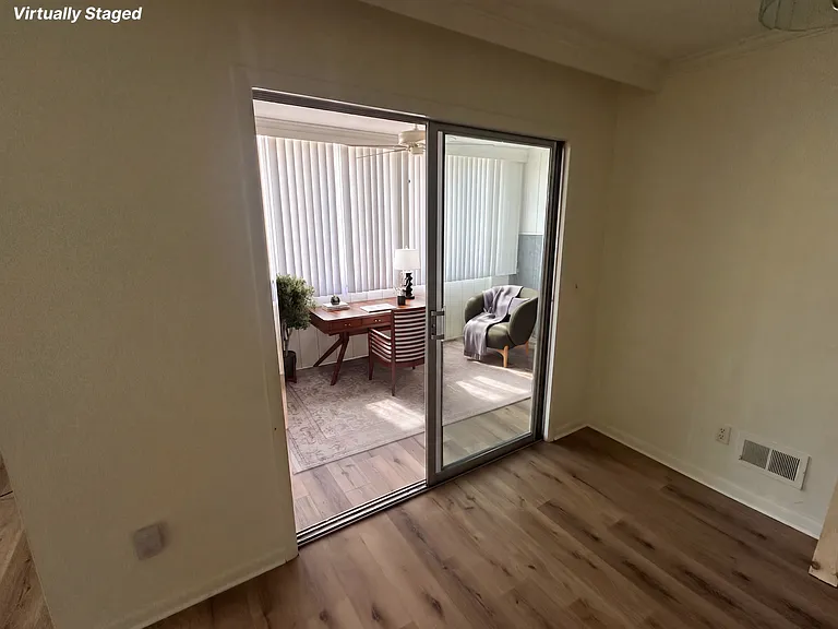 Sunroom, attached to primary bedroom