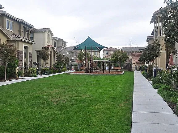 Park and kids play area inside the community