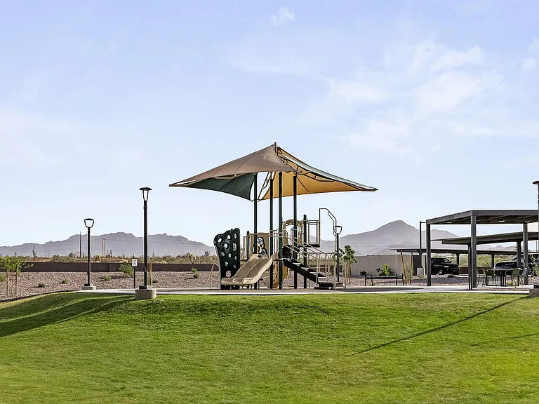 Playground located in our 4-acre park
