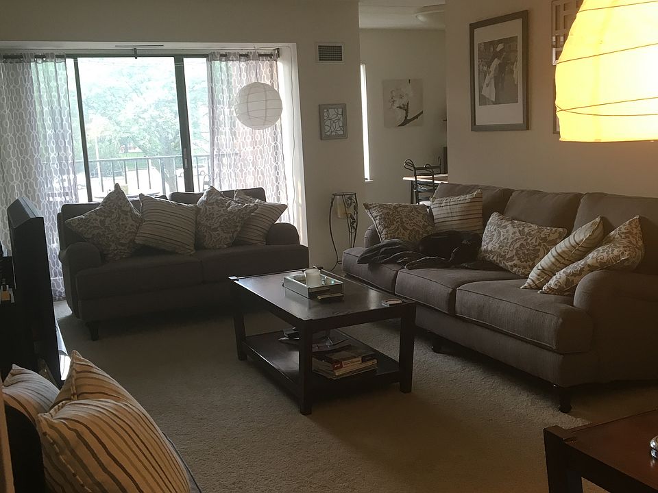Open living room with private balcony