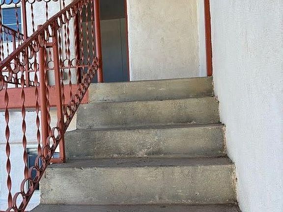 Unit is upstairs