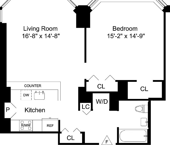 330 W 39th St #25F — Photo 2