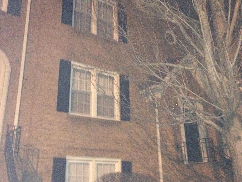 Front of townhouse