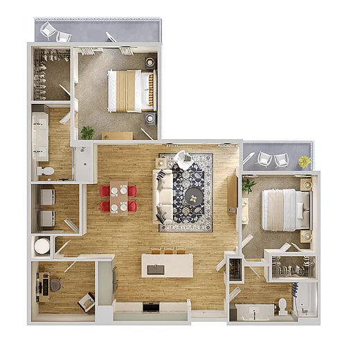 Floor plan B9D