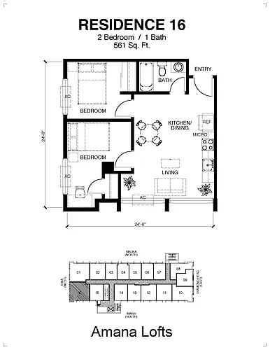 Floor plan Floorplan 16