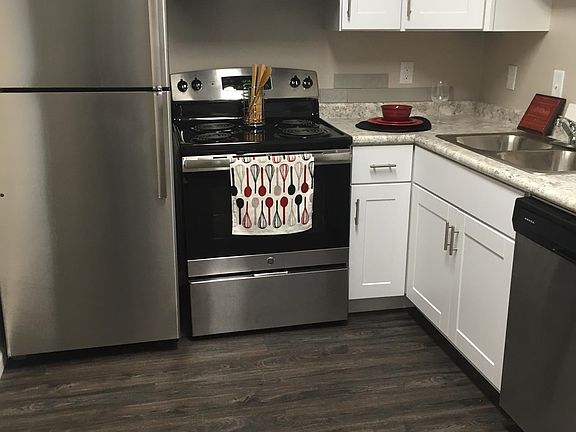 Kitchen of Renovated unit for $750!
