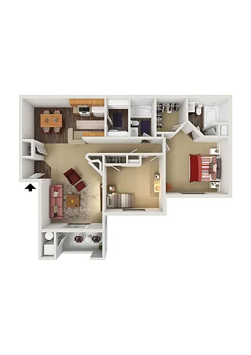 Floor plan Escalante
