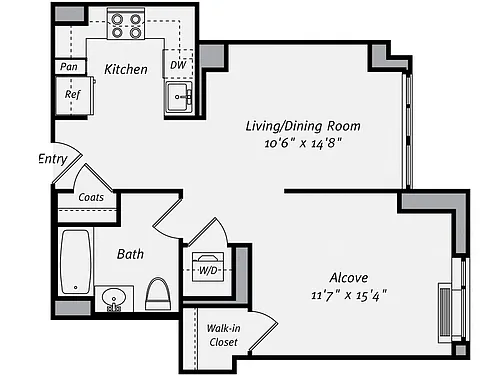 Floor plan The Sterling