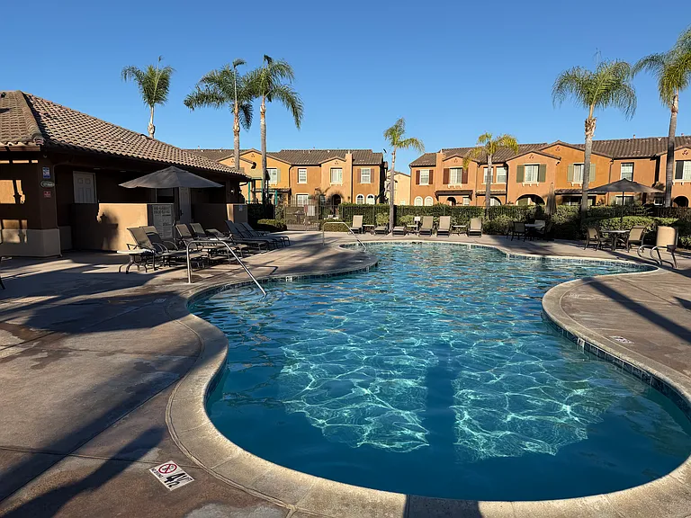 Community pool area