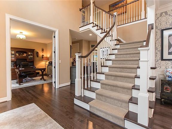 Beautiful Two Story Foyer