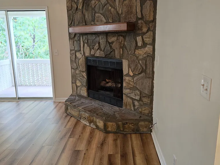 Enjoy the beautiful Outdoor Brickscape Fireplace foundation.