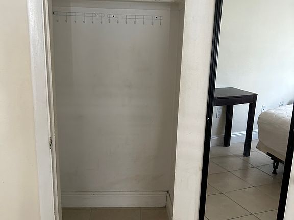 view of master closet