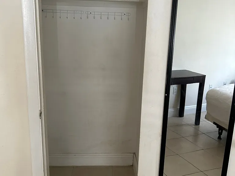 view of master closet