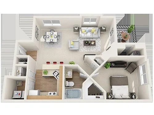 Floor plan Paradise Creek