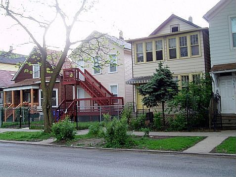 Neighbors, facing southeast