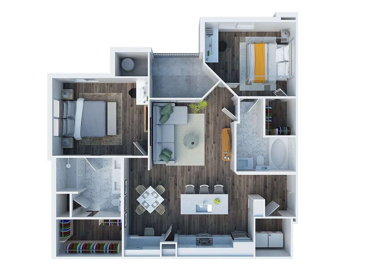 Floor plan B1