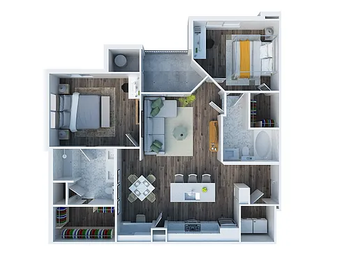 Floor plan B1