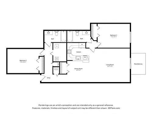 Floor plan Bouvardia