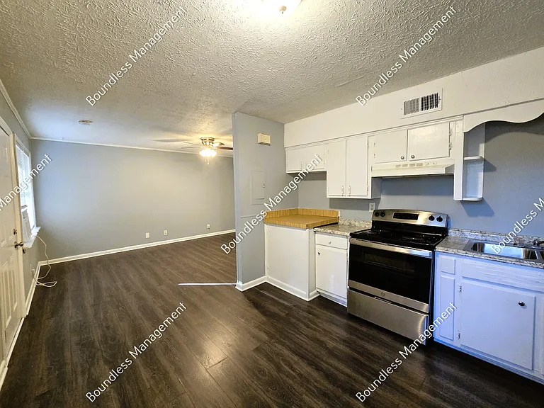 Kitchen into Living Room